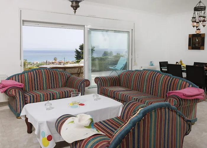 Seaview With Shared Pool In * Pefkochori